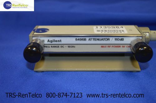 AGILENT 8496B  DC-18 GHZ MANUAL STEP ATTENUATOR W/001