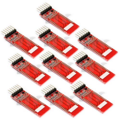 10x Bluetooth Serial Transceiver Module Base Board HC-05 Baseboard For Arduino