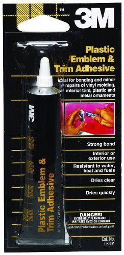 NEW 3M 03601 Plastic Emblem and Trim Adhesive