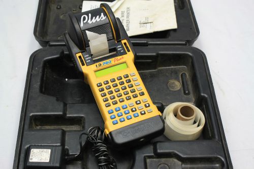 BRADY ID PRO PLUS PRINTER LABEL MARKER LABELER W/ CASE &amp; CHARGER