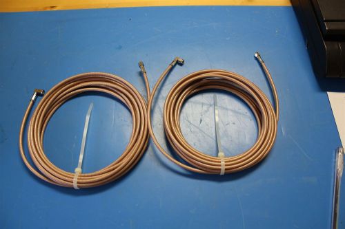 2 PASTERNACK 20&#039; SMA RF MICROWAVE CABLES PE35512-240