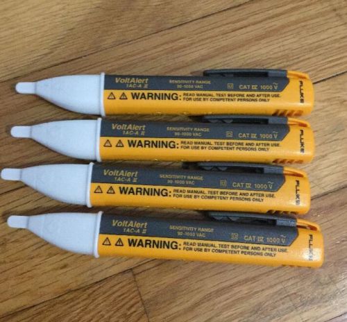 FLUKE VOLT ALERT 1AC-A 2 SENSITIVITY RANGE 90-1000 VAC TESTER  ED171 4 Pack