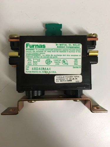 Furnas 48DA18AA4 Bimetal Overload Relay