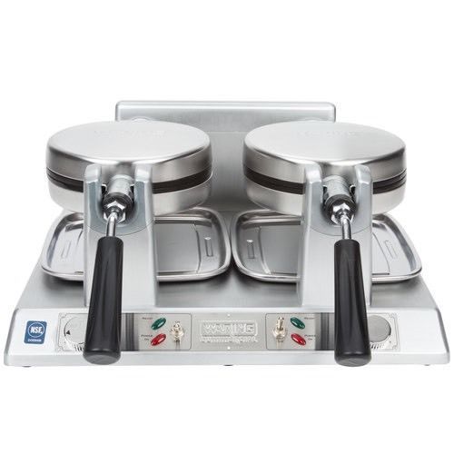 Waring Double Belgian Waffle Maker WW250 120V New In Box Orig $599