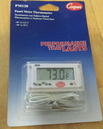 Cooper-atkins pm120 mini rectangular panel cooler  thermometer for sale