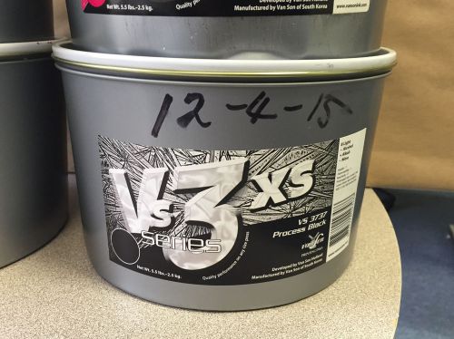 Van Son, VS3 SERIES INK XS PROCESS BLACK 5.5-LB CAN - VS3737