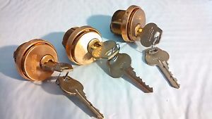 Lot of 3 Corbin Russwin Mortise Cylinder 981