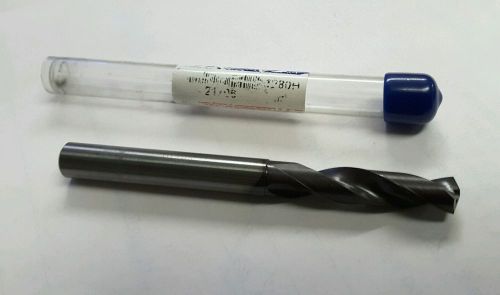 3/8&#034; SOLID CARBIDE DRILL COOLANT THRU    4&#034;OAL, 1-3/8&#034; FL