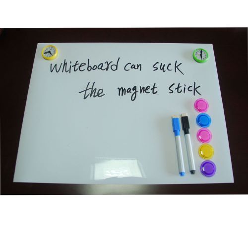 Magnetic 23*17&#034; Dry Erase Message White board for Refrigerator Calendar Planner