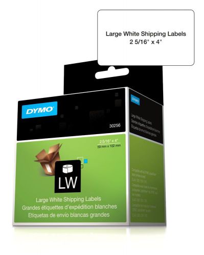 Dymo 30256 Large White Address Labels (2-5/16 x 4) 300 Count Box x2