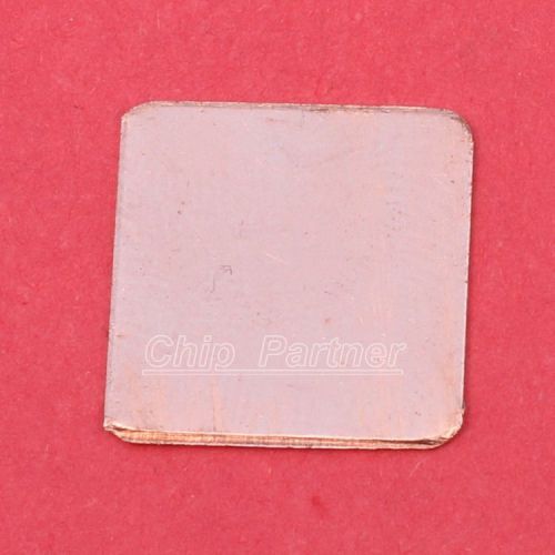 5pcs heat sink 15*15*0.5mm ic heat sink copper 15x15x0.5mm cooling fin for sale