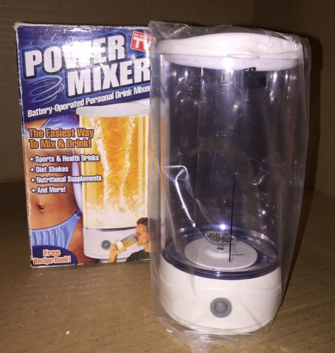 Vintage As Seen on TV Portable Power MIXER, PROTEIN,DIET Shake Blender 16oz