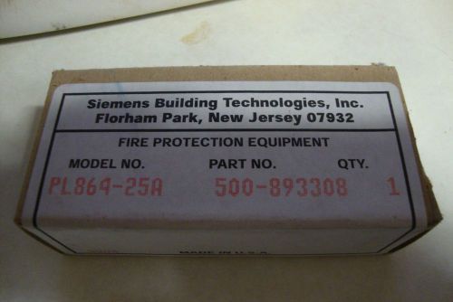 SIEMENS 500-893308 25 VOLT AUDIO P.L. MODULE PL864-25A