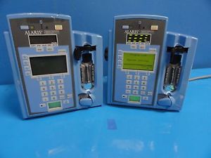 2 x Alaris IVAC 7130 Signature Edition GOLD Volumetric Infusion Pump (10496)