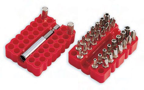 Eclipse 800-048 Security Bit Kit - 33 piece