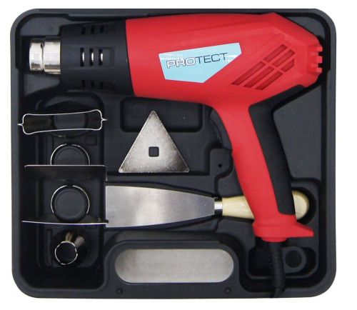 ProTect 1500W 9-Piece Heat Gun Kit in Carry Case AH001A