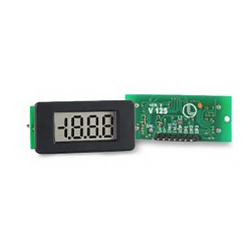 Lascar V 125 3 1/2-Digit LCD Panel Voltmeter w/200 mV DC, Single Unit