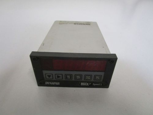 DYNAPAR SPEED CONTROLLER MSJR3S00 *USED*