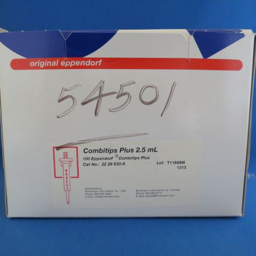 Qty 94 Eppendorf Combitips Plus 2.5mL  # 2226630-6