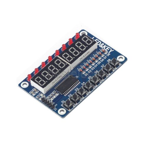 TM1638 10 segments 8 bits Digital Tube Common Cathode LED Display Module