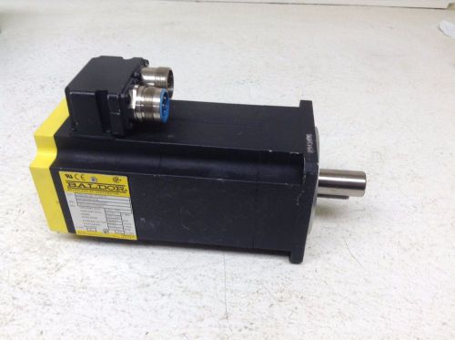 Baldor BSM80B-175AA .57 kW 4000 RPM 300 V Brushless Servo Motor BSM80B175AA New