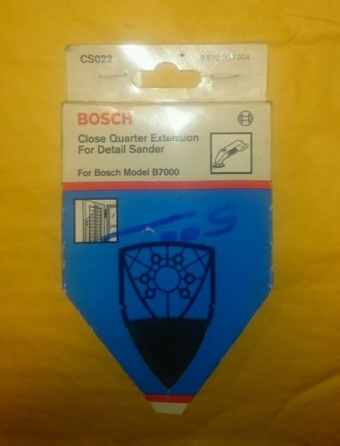 Bosch Close Quarter Extension For Model B7000 Detail Sander P/N CS022