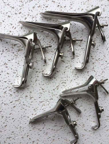 Vaginal Spec (2)Miltex 30-50  (1 )Miltex speculum 30-55 (2)Jarit 500-125/500-120