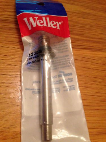 WELLER 1235S MODULAR HEATER FOR THREAD-IN TIP 33W NEW