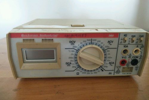 Beckman Industrial 360 Multimeter