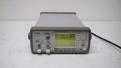 Agilent 8163A  2-Slot Lightwave Multimeter Mainframe with 1x 81635A &amp; 1x 81662A