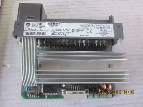 ALLEN BRADLEY TRIAC OUTPUT CARD FOR SLC 1746-OA16 SERIES C