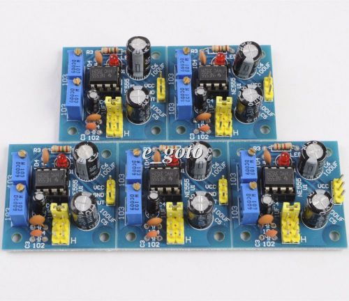 5pcs ne555 duty cycle and frequency adjustable module square wave generator for sale