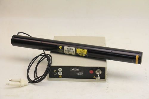 LASOS SAN 7461A HENE LASER POWER SUPPLY W/ MELLES GRIOT 25-LHP-991-249 LASER