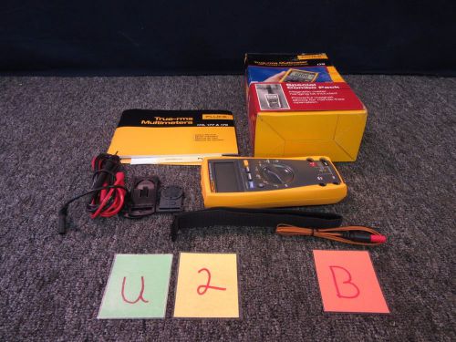 FLUKE 179 TRUE-RMS MULTIMETER ELECTRICAL TESTER DIGITAL MAGNETIC HANGING KIT NEW