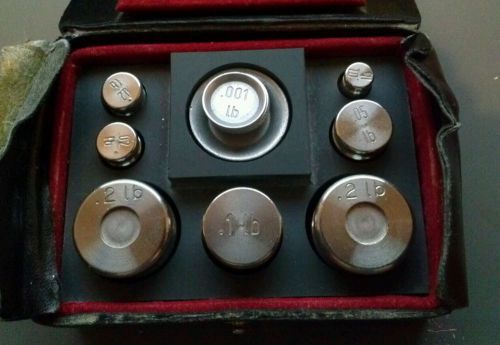 Rice Lake weighing system calibration weight set-pounds