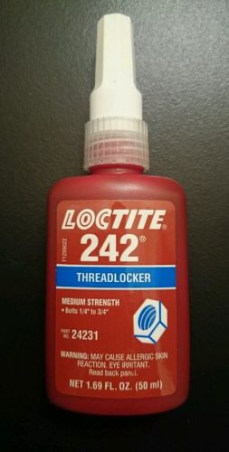 LOCTITIE 242 BLUE TREADLOCKER  50ML 1.69oz FREE SHIPPING