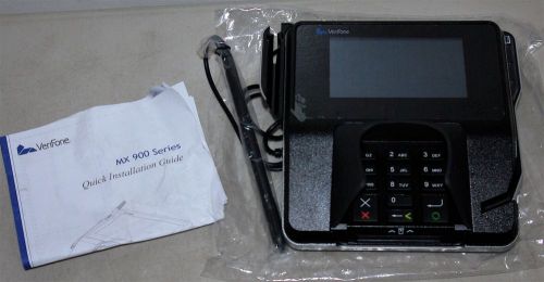 VeriFone MX915 EMV Contactless Credit Card Terminal M132-409-01-R REV. D02 NEW