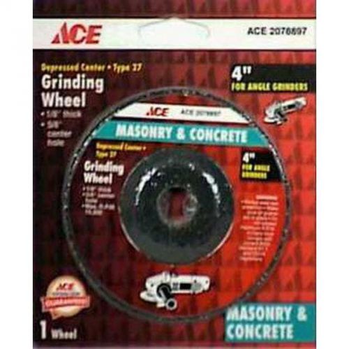 4&#034; X 1/8&#034; X 5/8&#034; Depressed Center Grinding Wheel Ace Cutoff Wheels 2078897