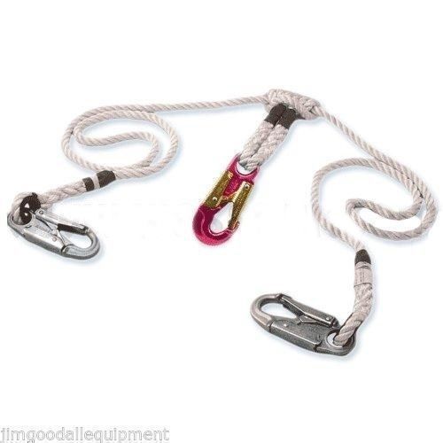 Tree climber flipline kit,2 in 1 lanyard,non-steel core,samson 3 strand,1/2&#034;x15&#039; for sale