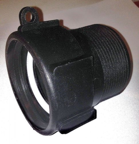 275  330 gallon ibc tote tank valve adapter. 2&#034; coarse thread x 2&#034; npt male[1]ea for sale