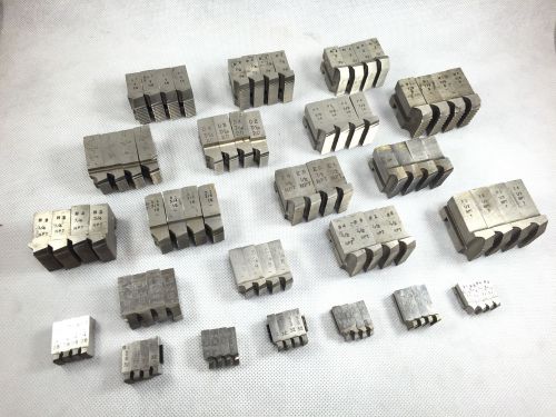 (Lot of 22) Geometric Die Chasers 1/2&#034;, 9/16&#034;, 3/4&#034;, 1&#034; D, DSA Die Head