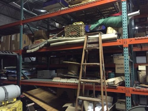 Used Teardrop Pallet Rack Shelving Racking channel scaffolding