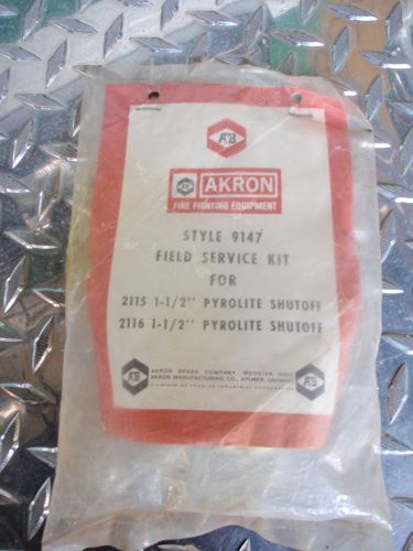 Fire Engine Akron 9147 Field Service Kit for 2115 &amp; 2116, 1.5&#034; Pyrolite Shutoff