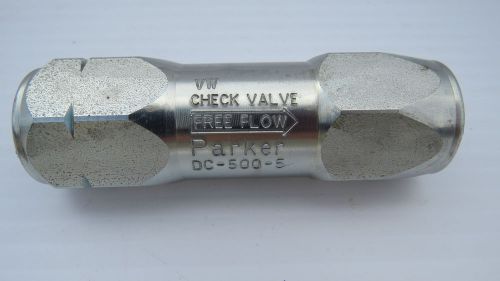 Parker Free Flow DC-500-5 Check Valve