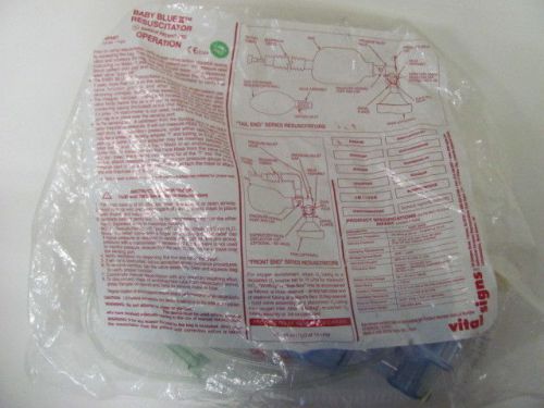 New vital signs BABY BLUE II RESUSCITATOR sealed REF 7421