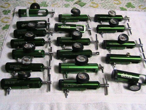 !!! WOW HUGE LOT OF 18 O2 Regulators VARIOUS