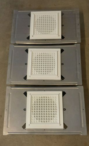 LOT OF 3 Atlas Sound C5AT72 8&#034; speakers 25/70.7V- .5W- 4Watt SUSPENDED CEILING