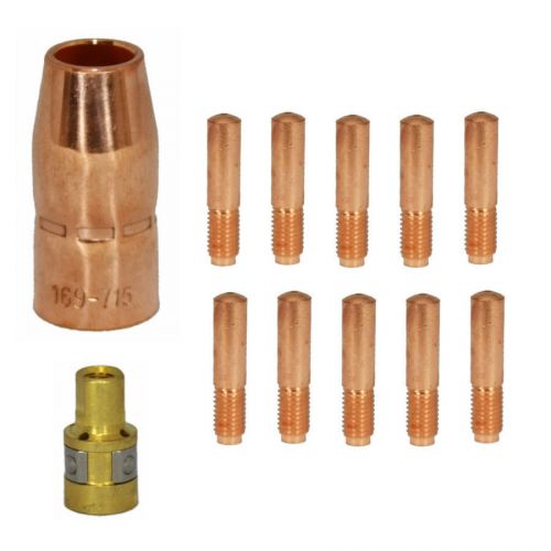 Kit (12pk)  hobart 770404 770180 770402 .035&#034; for m10/15 miller mig torch 169716 for sale