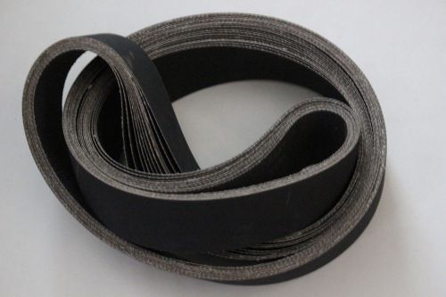 2&#034; x 72&#034; silicon carbide s/c  s. fine sanding belts, equals p1200 grit- 5 belts for sale