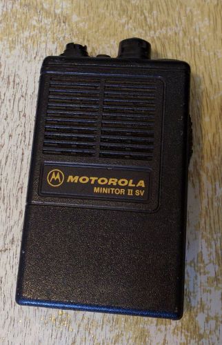 motorola minitor II SV pager VHF